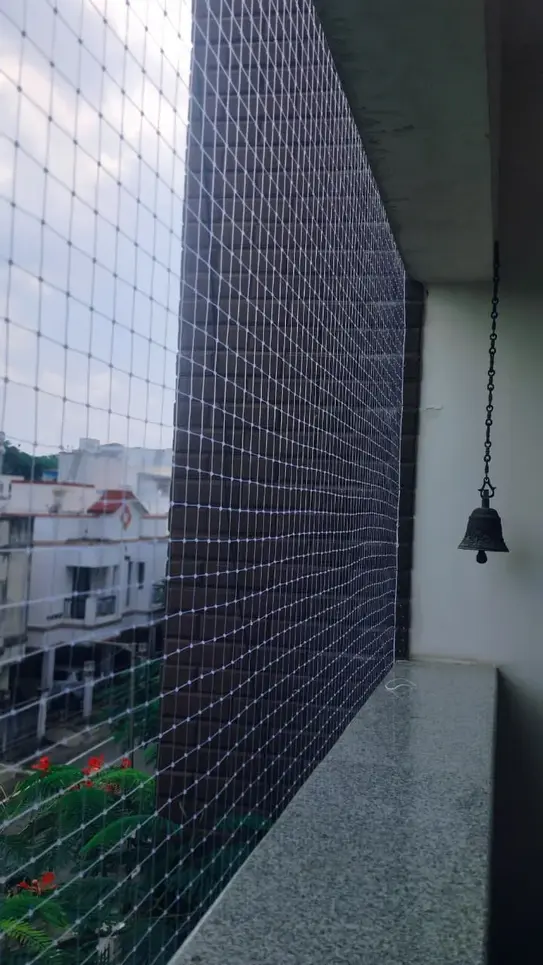 balcony safety nets bangalore installation in Bangalore