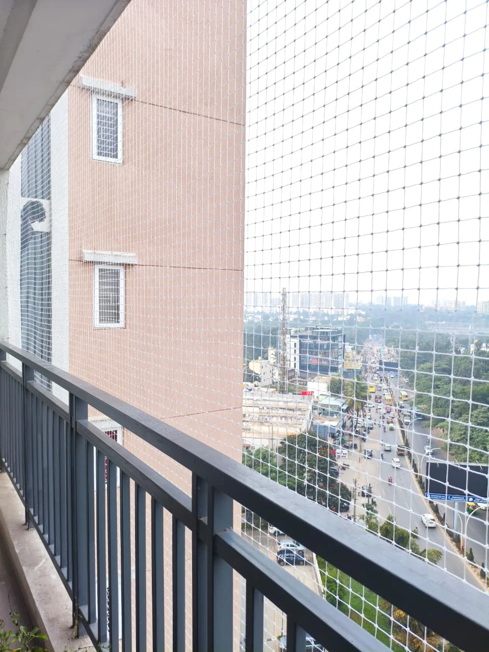 transparent safety nets bangalore installation in Bangalore