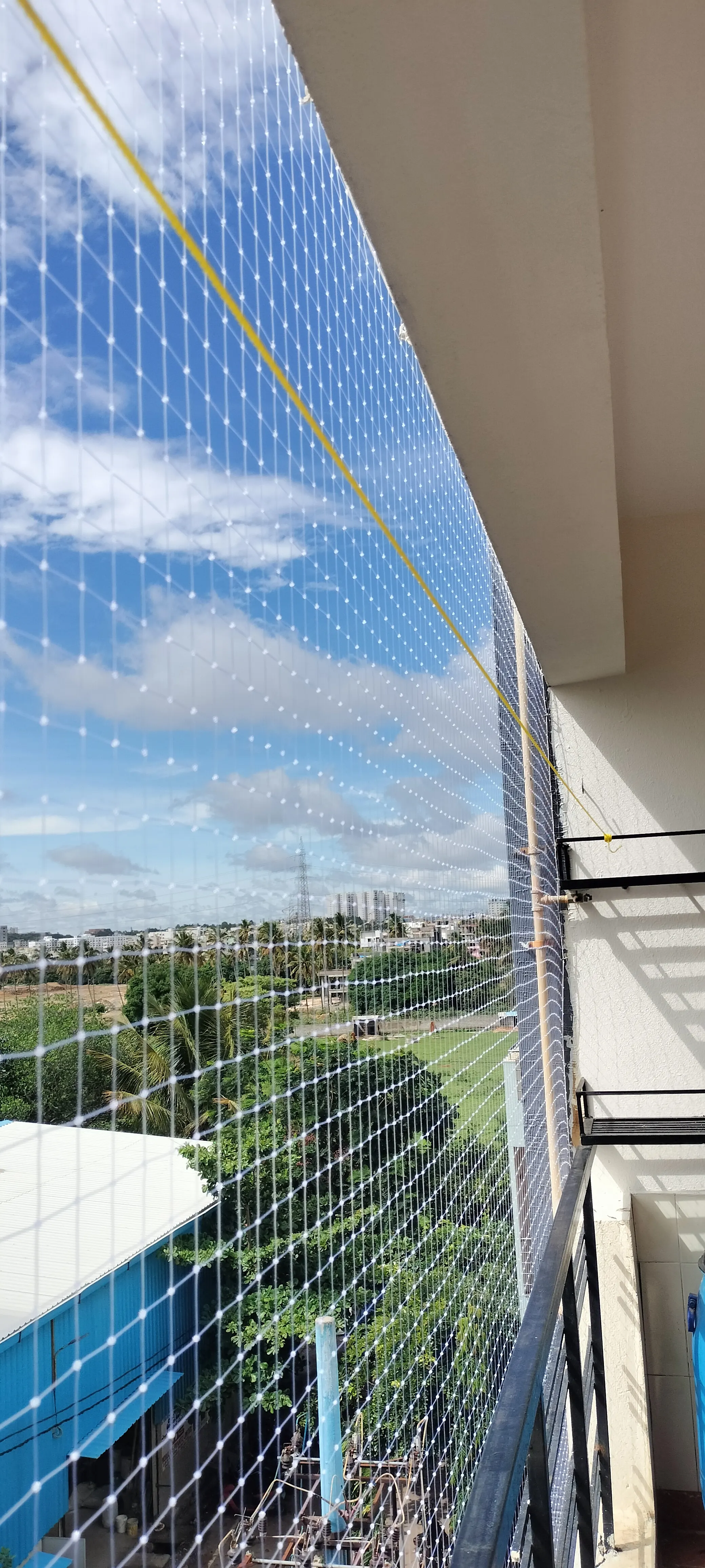 transparent safety nets bangalore installation in Bangalore